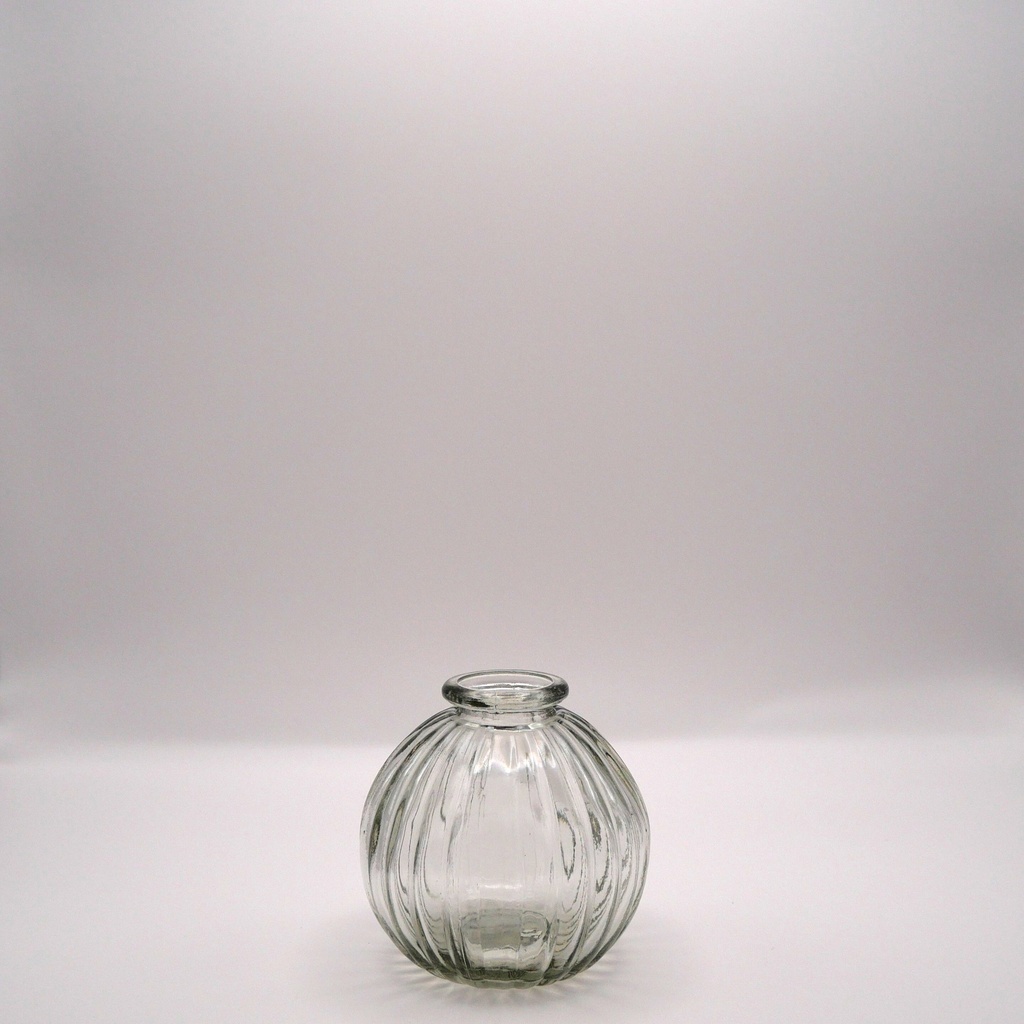 Trio vases transparents