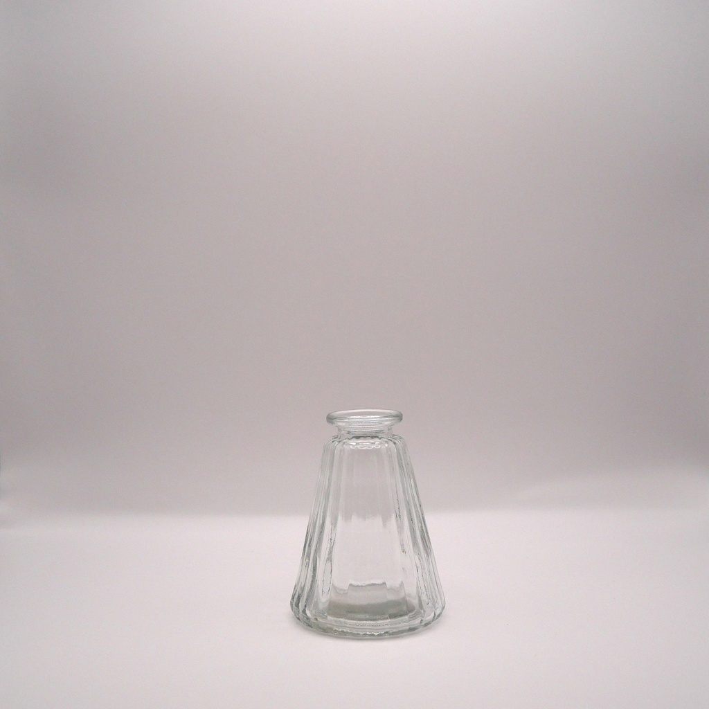 Trio vases transparents