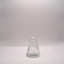 Trio vases transparents