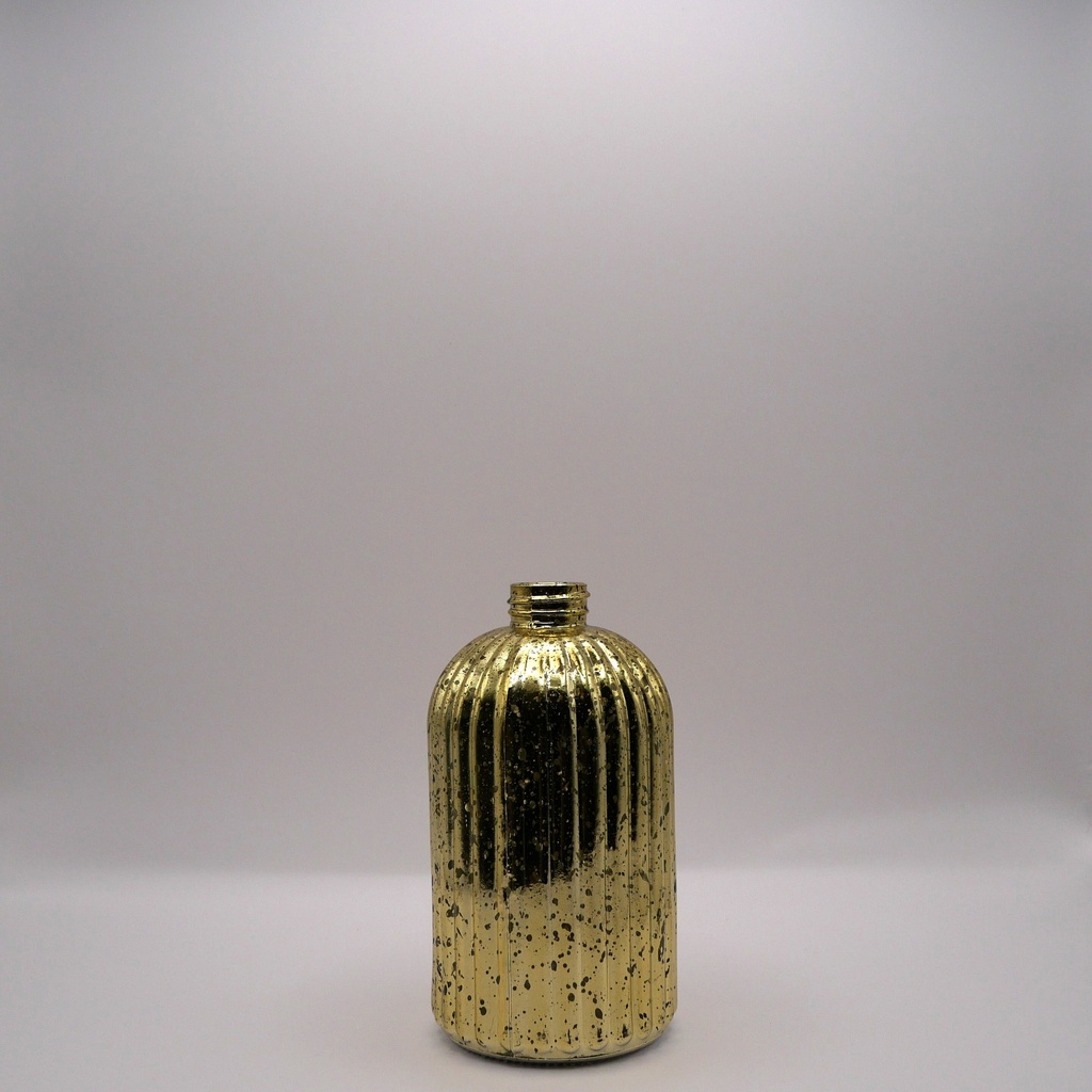 Vase doré brillant 
