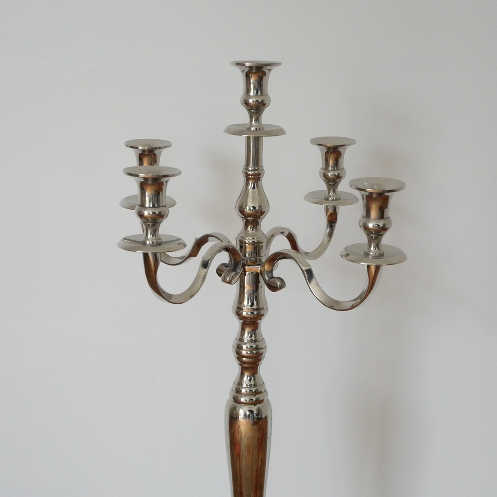 Grand chandelier argent