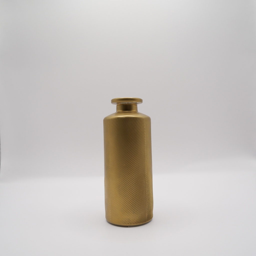 Vase doré lisse