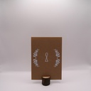 Porte Menu rondin de bois