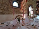 chemin de table rose velours