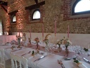 Trio vases roses