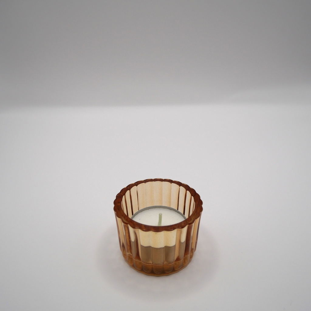 Petit photophore doré