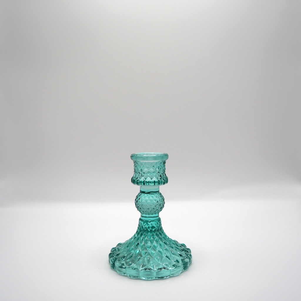 Bougeoir bleu