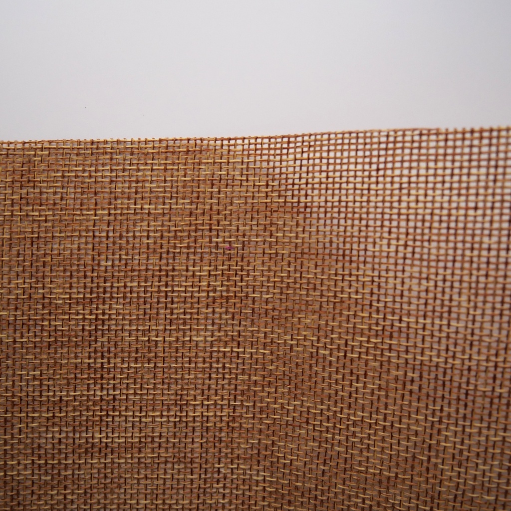 chemin de table lin cuivre