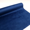 chemin de table bleu foncé velours