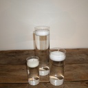 Trio bougeoirs à bougies flottantes 