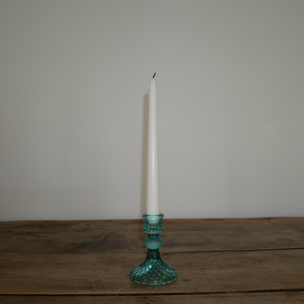 Bougeoir bleu