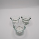 Petit photophore transparent 