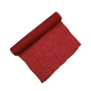 Chemin de table mousseline terracotta