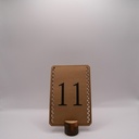 Lot de numéros de table en papier kraft classique 