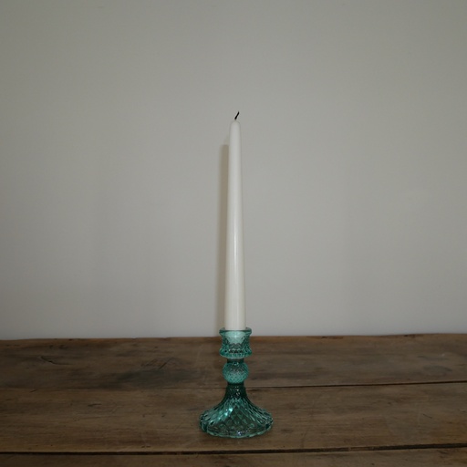 Bougeoir bleu