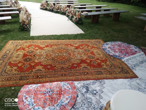 Tapis orange