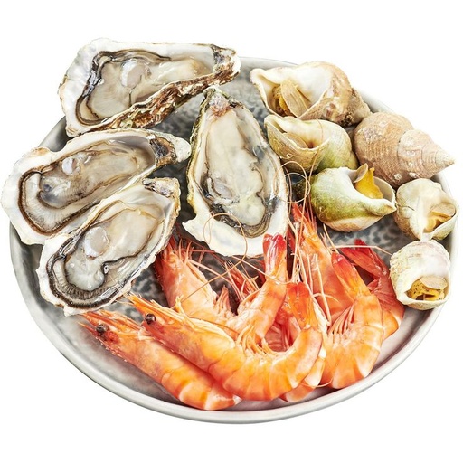 Ensemble fruits de mer pour 8